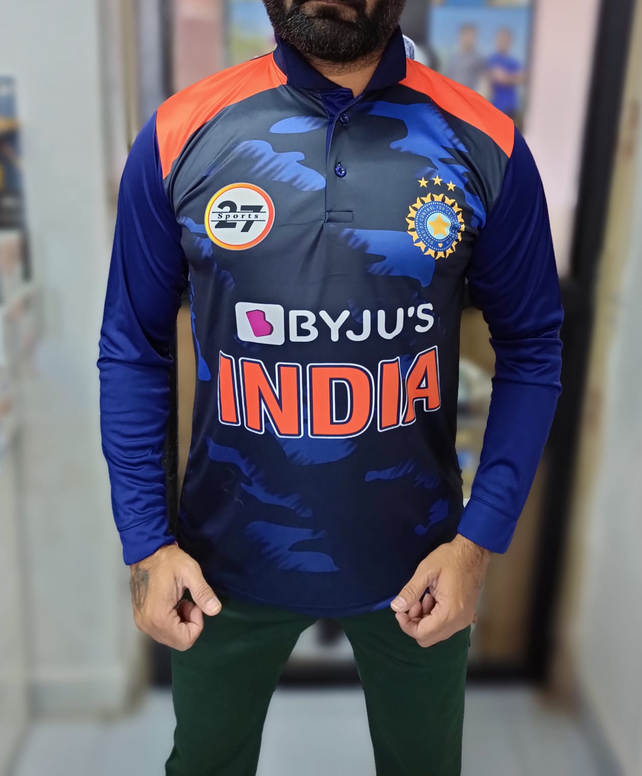 27 BRAND INDIA TEAM JERSEY T SHIRT – 2727Sports