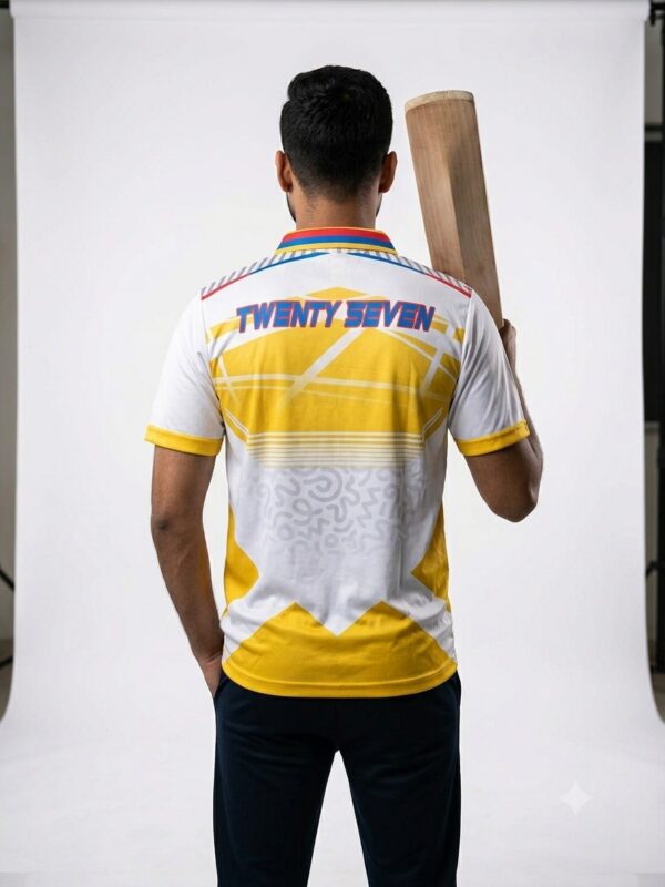 WhatsApp Image 2026-06-23 at 2.37.45 PM (2) 2727 SPORTS NEW TEES - HALF SLEEVE YELLOW AND WHITE