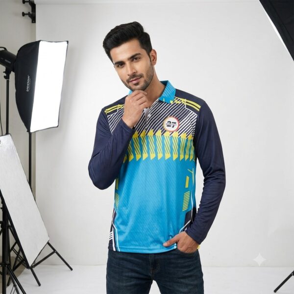 2727 SPORTS NEW JERSEY - BLUE FULL SLEEVE