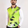 2727 SPORTS GREEN AND WHITE NEW TEES