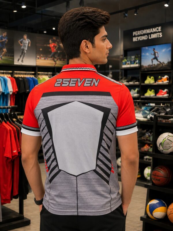 WhatsApp Image 2026-06-27 at 2.34.39 PM (1) 2727 SPORTS CUSTOMIZE TEES - 2702 - GREY/RED COLOR