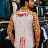 2727 SPORTS NEW CREAM AND YELLOW TEES