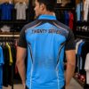 2727 SPORTS BLACK AND BLUE NEW TEES